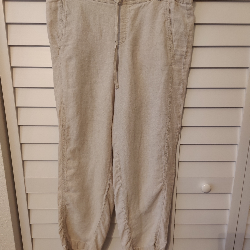 J Jill Linen Ankle Pants!